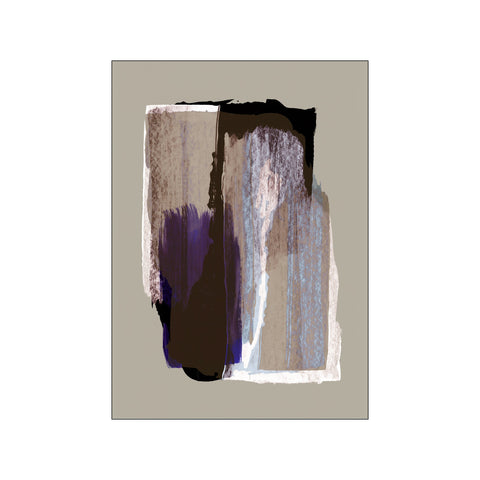 Abstract Brush Strokes 72Y — Art print by Mareike Bohmer from Poster & Frame