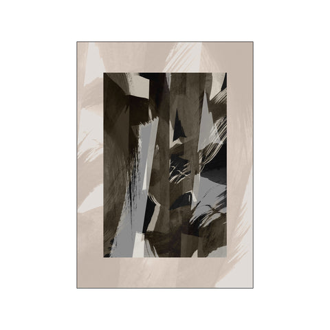 Abstract Brush Strokes 76X — Art print by Mareike Bohmer from Poster & Frame