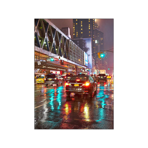 8th Avenue - NYC — Art print by PLAKATfar from Poster & Frame