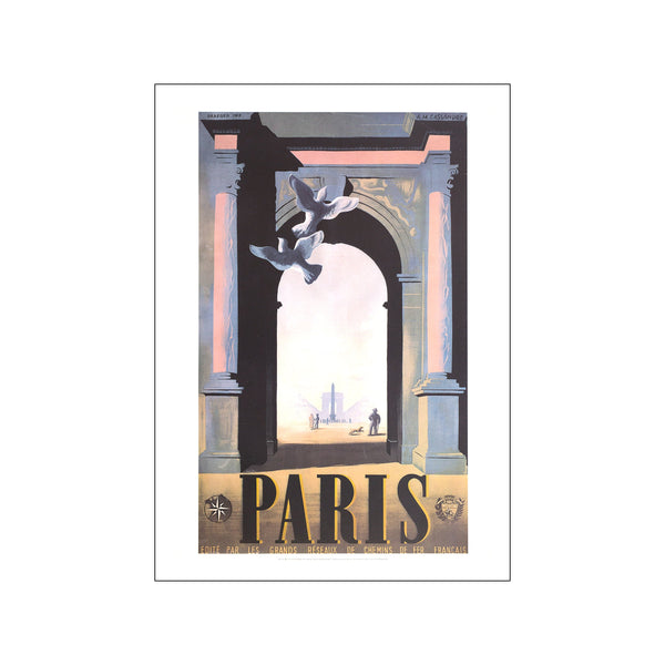 PARIS — Art print by A. M. Cassandre from Poster & Frame