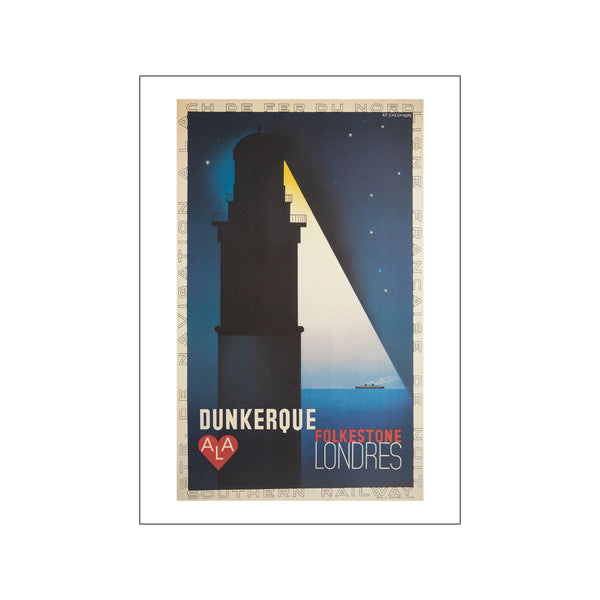 Dunkerque — Art print by A. M. Cassandre from Poster & Frame