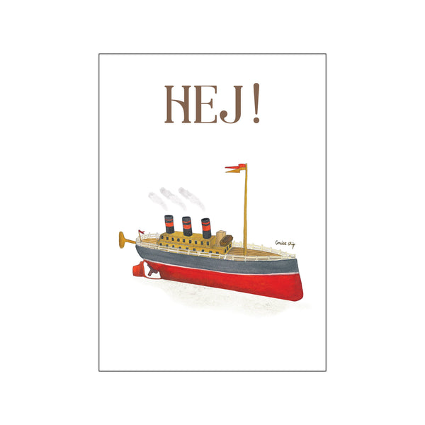 HEJ kort — Art print by Tiny Goods from Poster & Frame