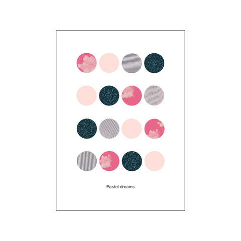 Pastel Dreams — Art print by A Linear Dot from Poster & Frame