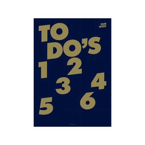 To do - just list — Art print by AM Copenhagen x The Bjerg Family from Poster & Frame