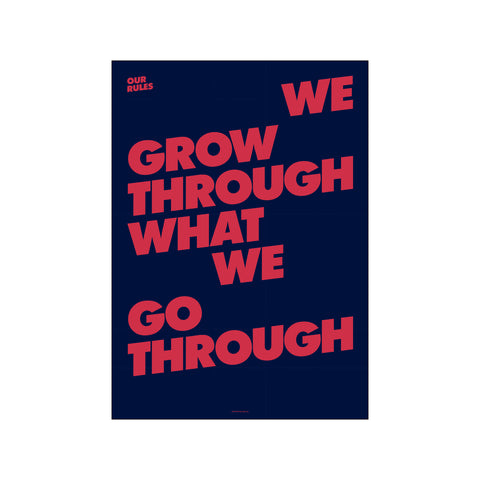 We grow — Art print by AM Copenhagen x The Bjerg Family from Poster & Frame