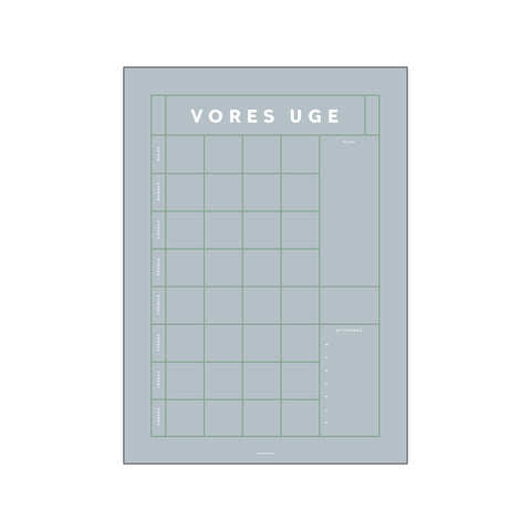 Vores Uge 4 Personer #4 — Art print by AM Copenhagen x The Kragh Family from Poster & Frame