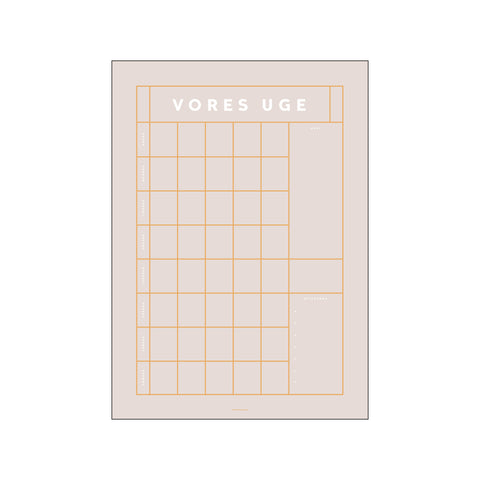 Vores Uge 5 Personer #6 — Art print by AM Copenhagen x The Kragh Family from Poster & Frame