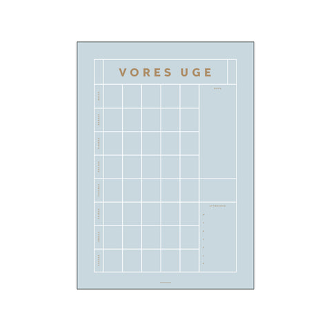 Vores Uge 5 Personer #8 — Art print by AM Copenhagen x The Kragh Family from Poster & Frame