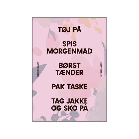 Morgenritualet — Art print by AM Copenhagen x The Kvist Family from Poster & Frame