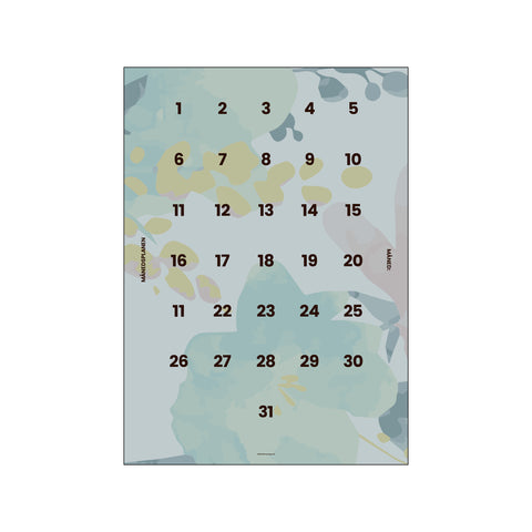 The Month — Art print by AM Copenhagen x The Kvist Family from Poster & Frame