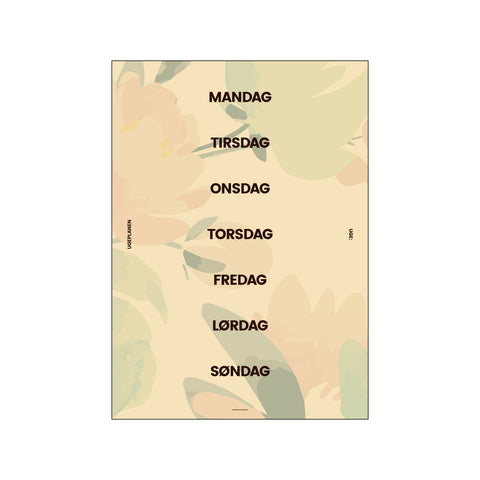 Ugeplanen — Art print by AM Copenhagen x The Kvist Family from Poster & Frame