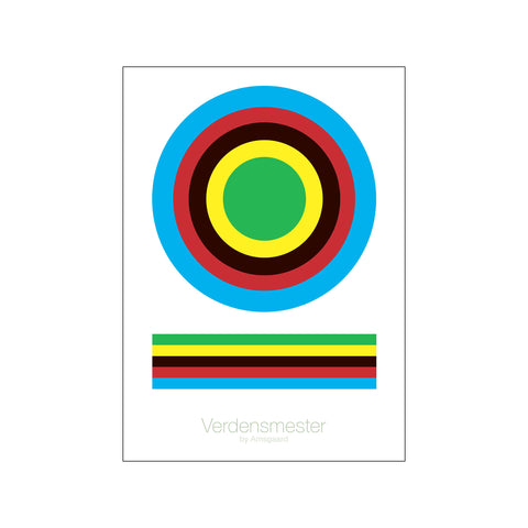 Verdensmester — Art print by Jakob Amsgaard from Poster & Frame