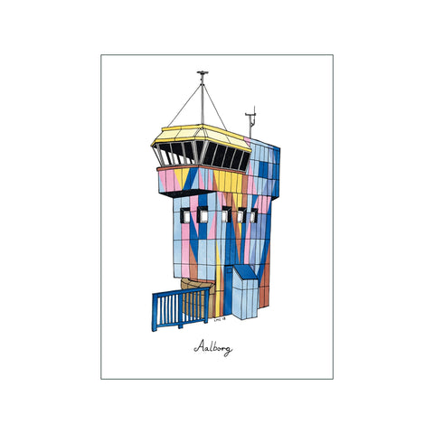 Aalborg — Art print by Line Malling Schmidt from Poster & Frame