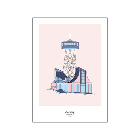 Aalborg — Art print by PRYD Design from Poster & Frame