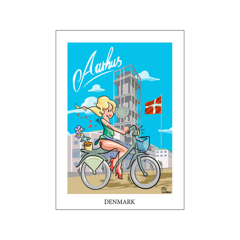 Aarhus — Art print by Timmi Mensah from Poster & Frame