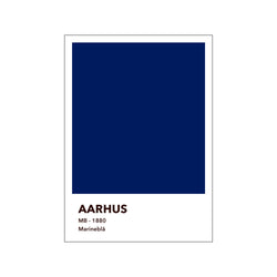 Aarhus Marineblå — Art print by Olé Olé from Poster & Frame