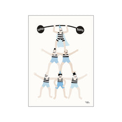 Acrobats — Art print by Michelle Carlslund - Kids from Poster & Frame