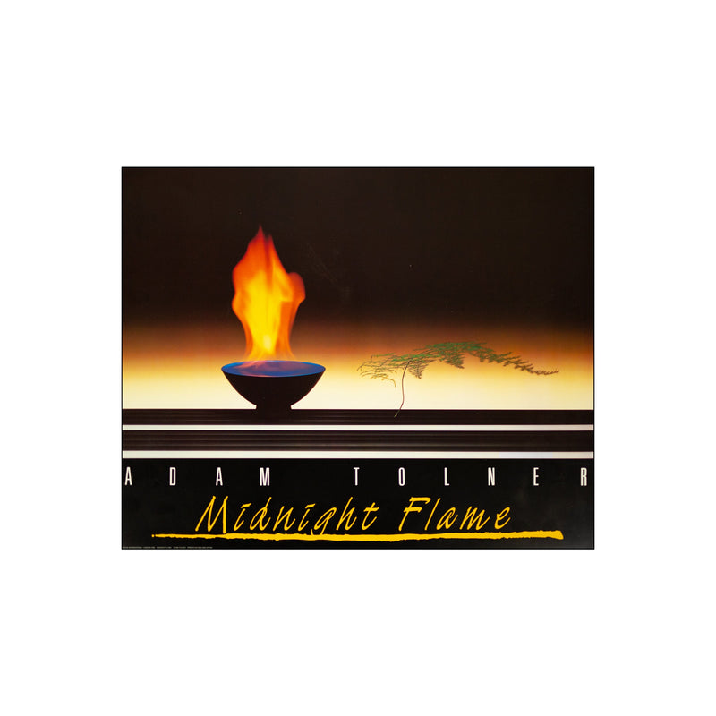Midnight Flame — Art print by Adam Tolner from Poster & Frame