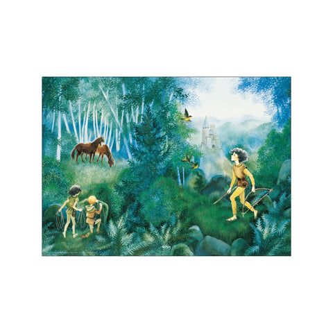 Adventure - Ronja The Robbers Daughter — Art print by Astrid Lindgren from Poster & Frame