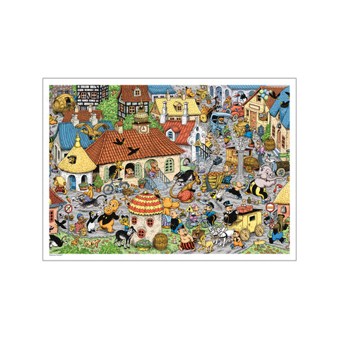 Bydmidte farve — Art print by Rasmus Klump from Poster & Frame