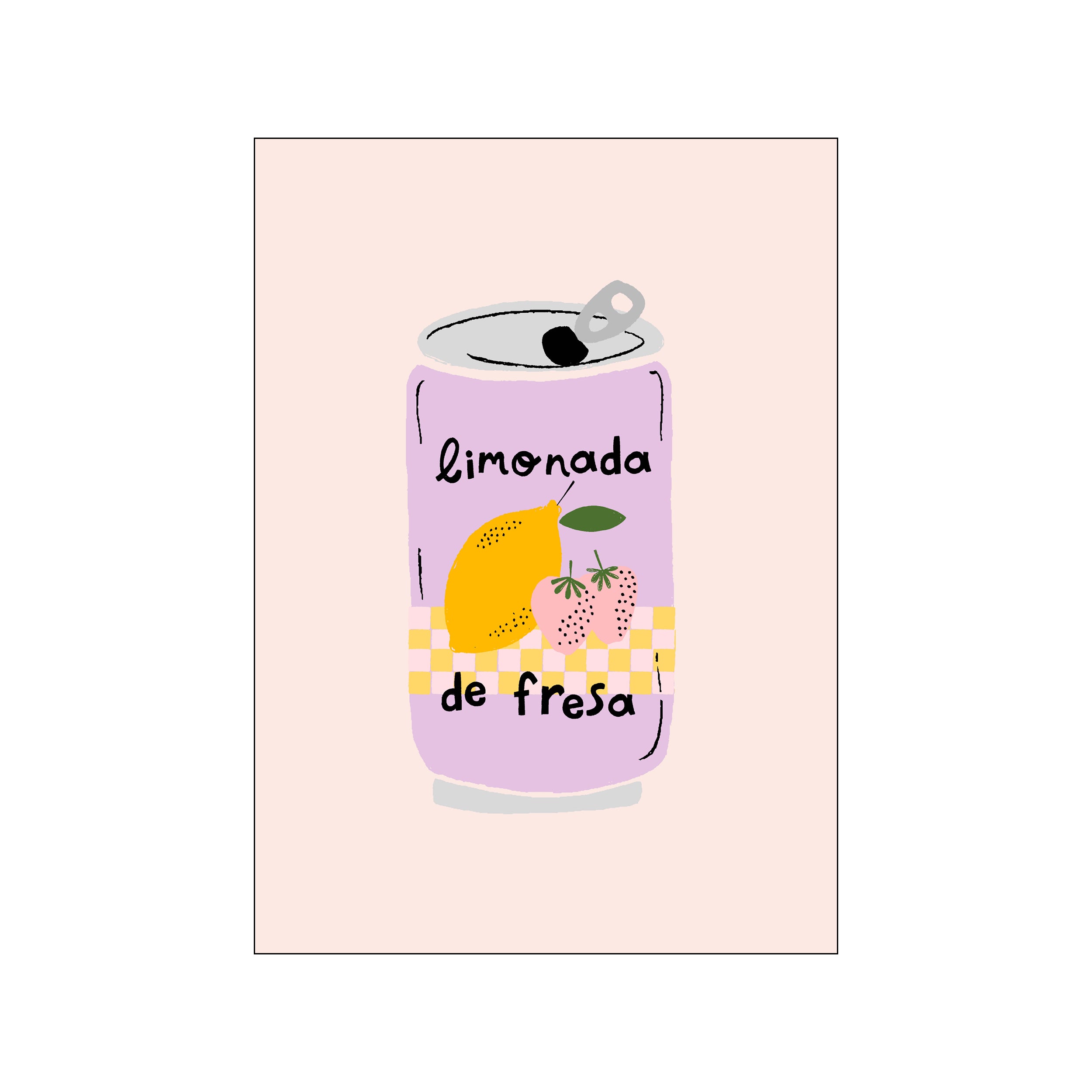 Strawberry Lemonade – Poster & Frame Art Group