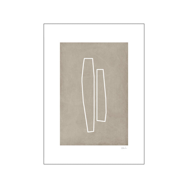 Form of legs — Art print by The Poster Club x Alexandra Papadimouli from Poster & Frame