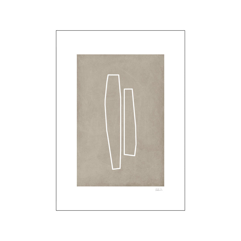 Form of legs — Art print by The Poster Club x Alexandra Papadimouli from Poster & Frame