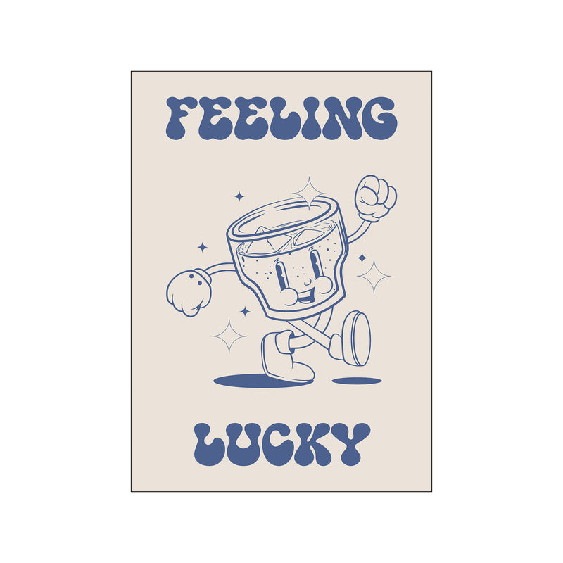 Feeling Lucky — Art print by Alina Shulhouskaya from Poster & Frame