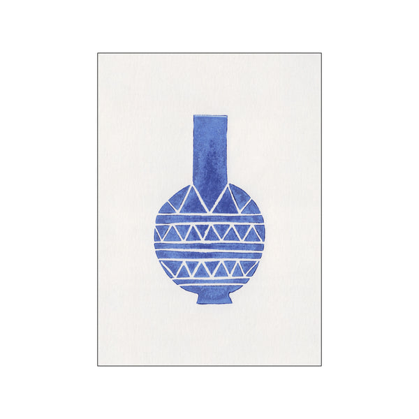 Linocut Vase #8 — Art print by Alisa Galitsyna from Poster & Frame