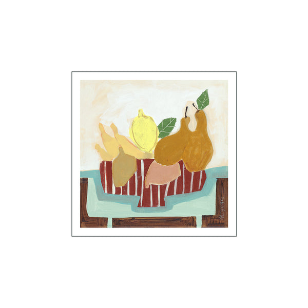 Sweet Pears — Art print by The Poster Club x Aliya Abs from Poster & Frame