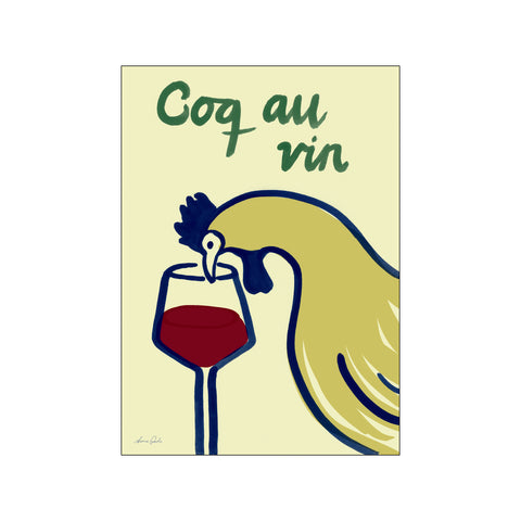 Coq au Vin — Art print by Alma Gade from Poster & Frame