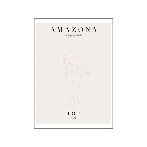 Amazona — Art print by Lot Winther from Poster & Frame