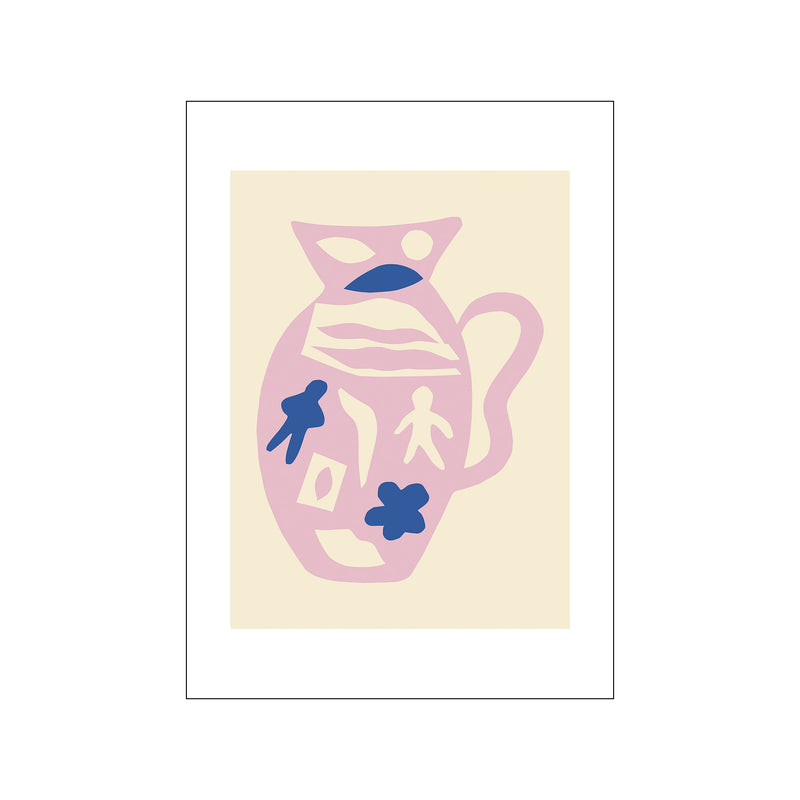 Amusant Vase — Art print by The Poster Club x Lucrecia Rey Caro from Poster & Frame