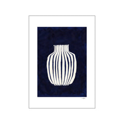 Blue Vase — Art print by The Poster Club x Ana Frois from Poster & Frame