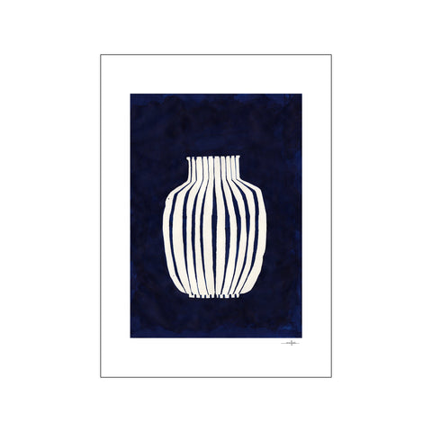 Blue Vase — Art print by The Poster Club x Ana Frois from Poster & Frame