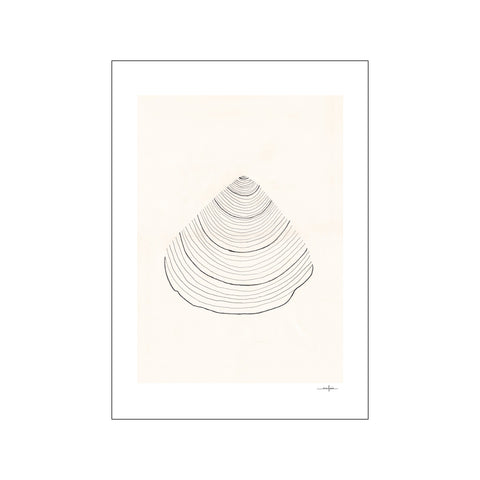 Shell — Art print by The Poster Club x Ana Frois from Poster & Frame