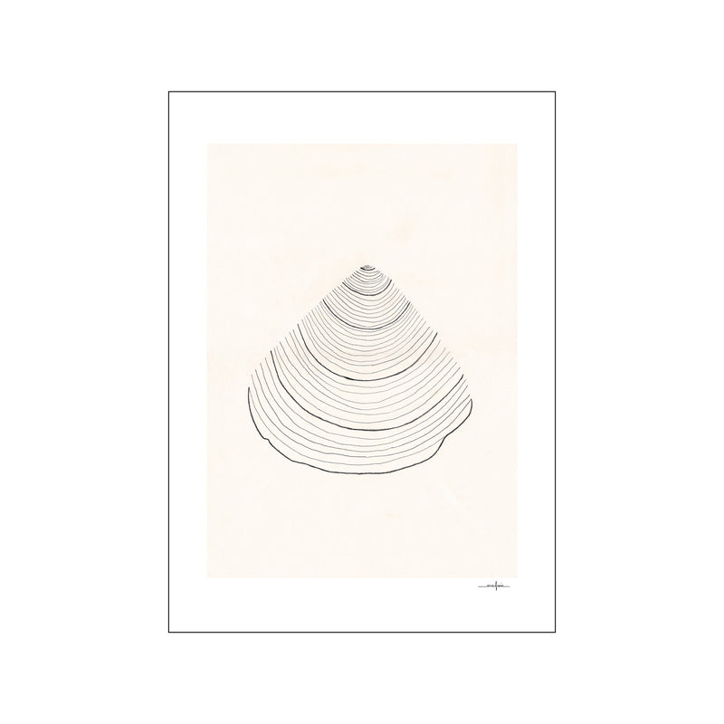 Shell — Art print by The Poster Club x Ana Frois from Poster & Frame