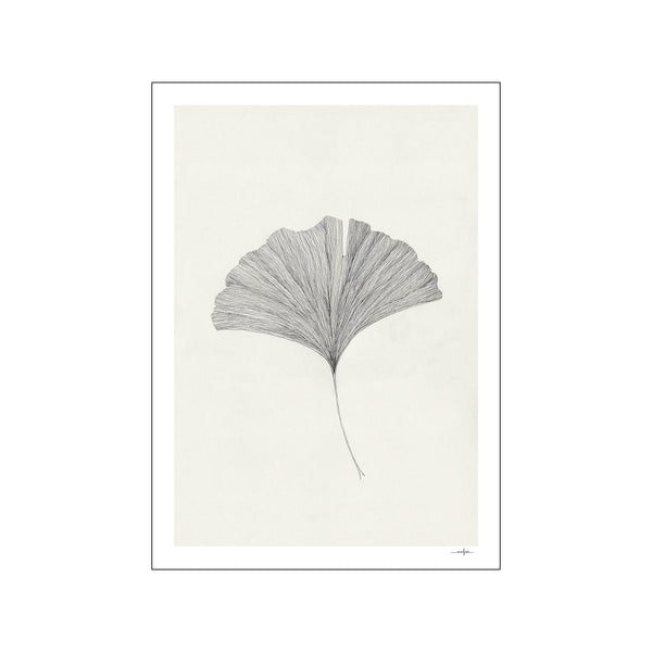 Grinkgo Leaf — Art print by The Poster Club x Ana Frois from Poster & Frame