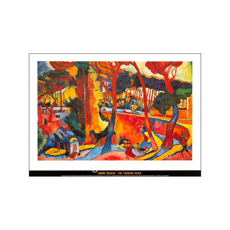 The Turning Road — Art print by Andre Derain from Poster & Frame