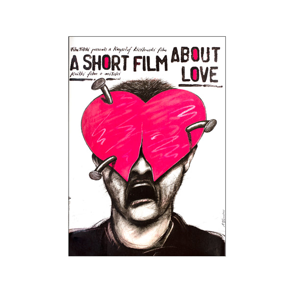 A Short Film About Love - Krótki film o miłości — Art print by Andrzej Pagowski from Poster & Frame