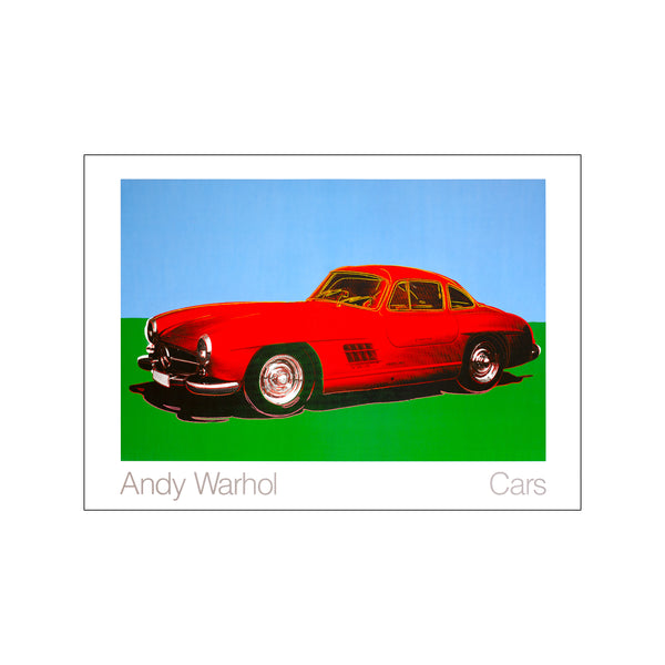 Cars Mercedes-Benz 300 SL Coupe 1954-1986 — Art print by Andy Warhol from Poster & Frame