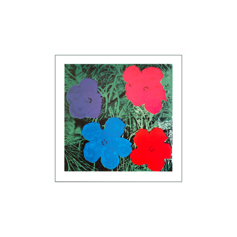Flowers 2 — Art print by Andy Warhol from Poster & Frame