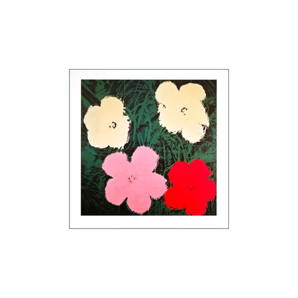 Flowers 3 — Art print by Andy Warhol from Poster & Frame