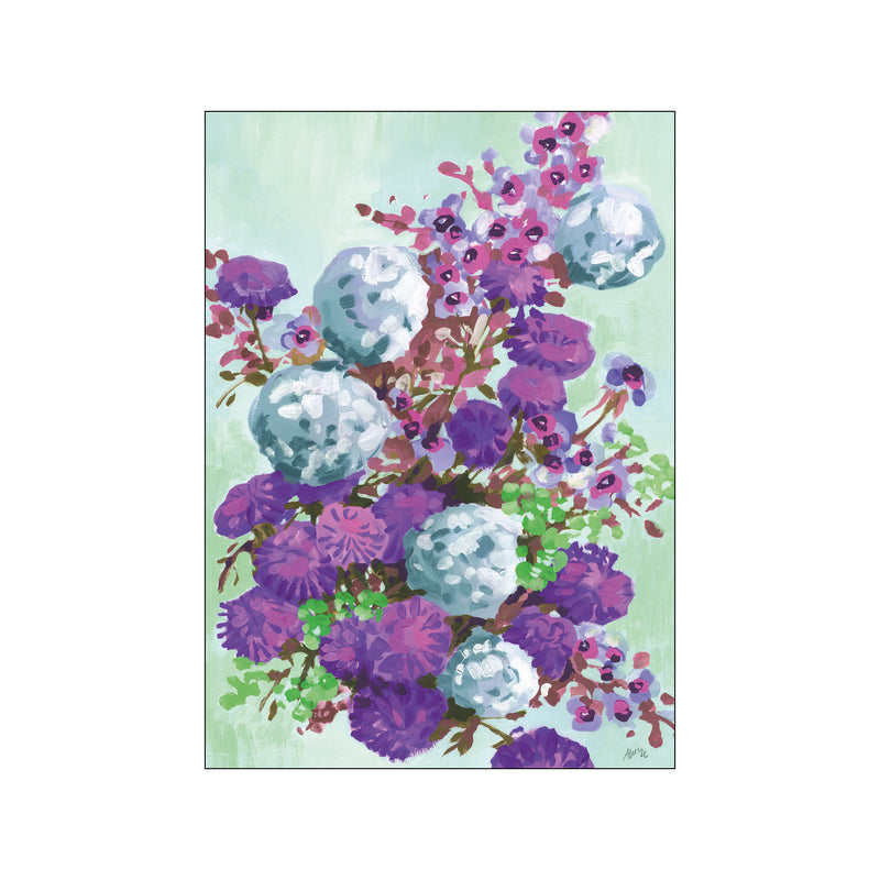 Gray Hydrangea — Art print by Ania Zwara from Poster & Frame