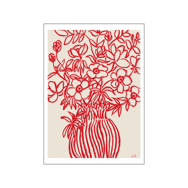 Poppy Studies l — Art print by TPC x Anine Cecilie Iversen from Poster & Frame