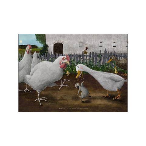 The Ugly Duckling — Art print by Anja Gram from Poster & Frame