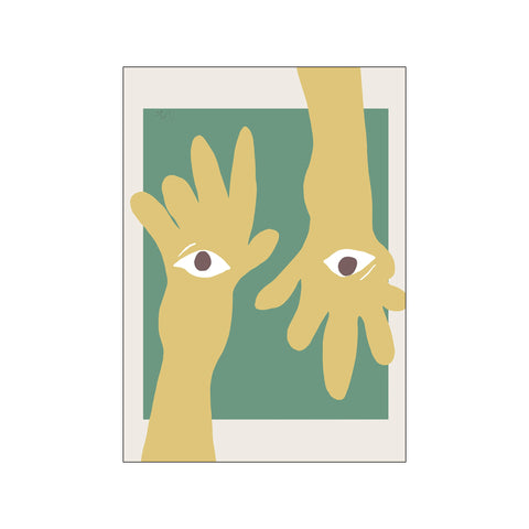 Anna Mörner - Hamsa hands — Art print by PSTR Studio from Poster & Frame