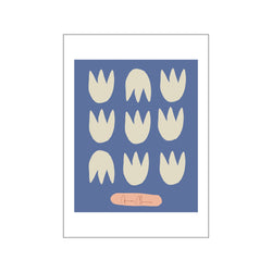 Blue Tulips — Art print by The Poster Club x Anna Mörner from Poster & Frame