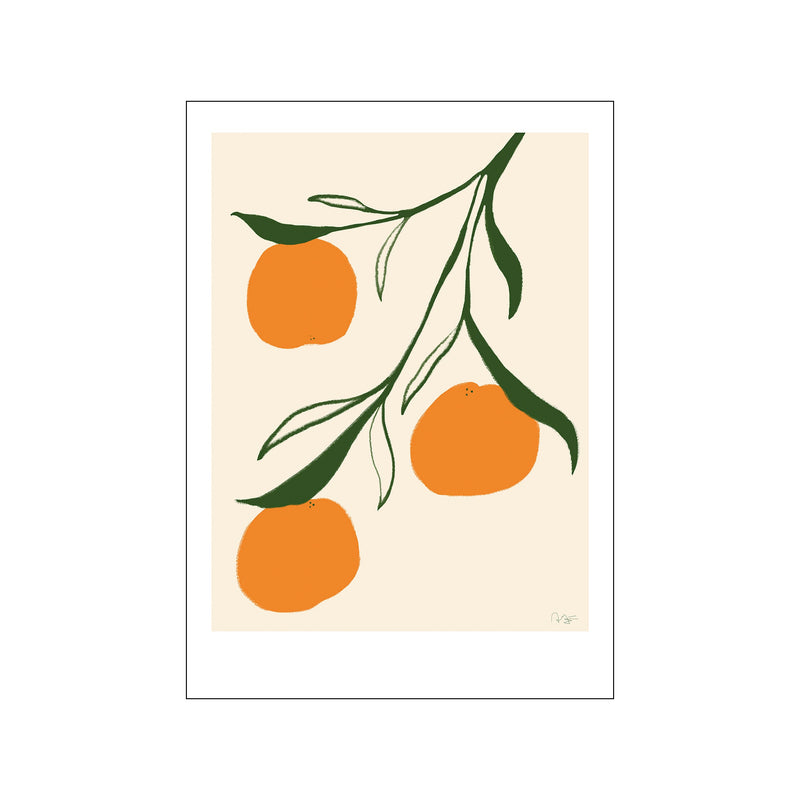 Orange — Art print by The Poster Club x Anna Mörner from Poster & Frame