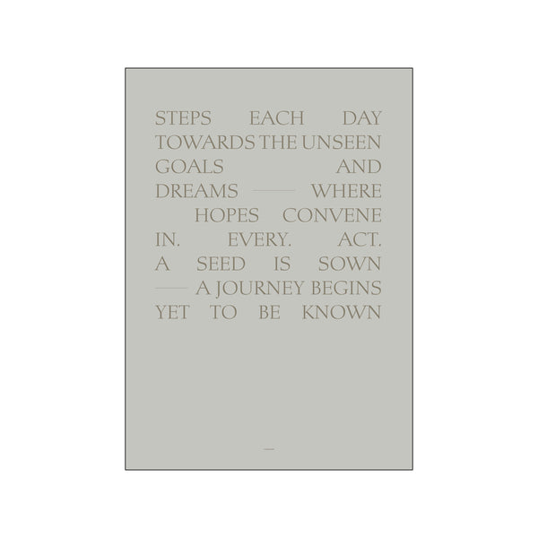 Each Day — Art print by A Love Story by Anne Mark Møller from Poster & Frame